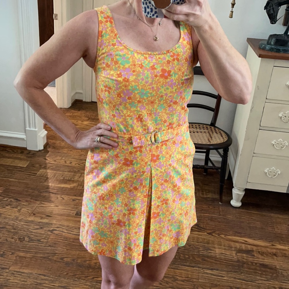Floral mini dress